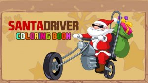 Holiday Driver Coloring Book