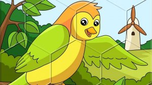 Birds Hex Jigsaw Puzzle