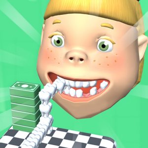 Funny Teeth Runner Game
