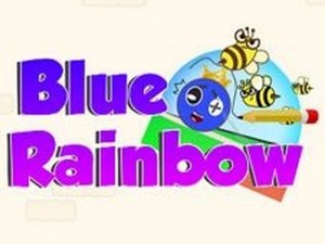 Blue Rainbow Puzzle Game - Puzzle Game