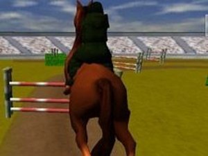 Jumping Horse 3D Online Arcade Game