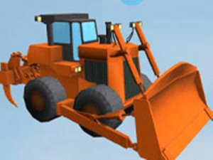 Bulldozer Crash Race - Mad 3D Racing Online Game Arcade Game