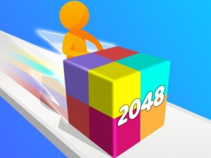 Geometry Stack 2048 Run Online Puzzle Game - Arcade Game