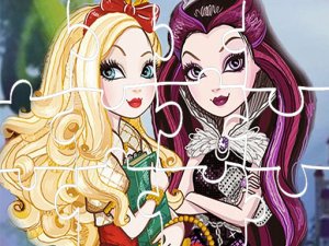 Ever After High Jigsaw Puzzle Game - Cartoon Jigsaw