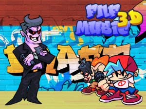 FNF Music 3D Online Arcade Game