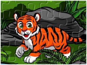 Big Cats Jigsaw Puzzle Game