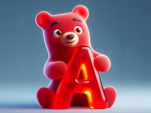 Gummy Letter Pop - Online Typing Puzzle Game - Arcade Game