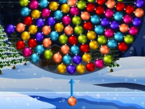 Orbiting Xmas Balls: Holiday Bubble Shooter Game - Arcade Game