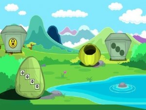 Grassy Mountain Escape Puzzle