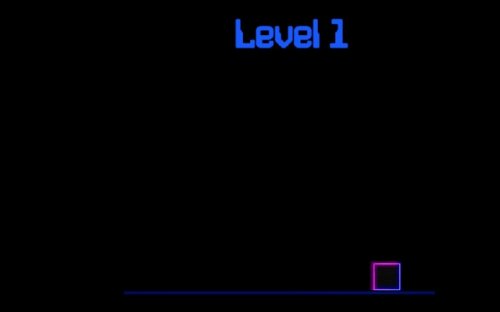 Neon Square Rush: Endless Runner