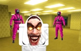 Skibidi Toilet in Squid Game Backrooms Survival Adventure