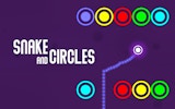 Snake and Circles: Color Match Challenge