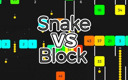Snake vs Block: Fun Colorful Ball Snake Arcade Puzzle Game