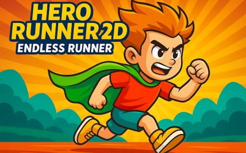 Hero Runner 2D: Endless Run Adventure Game