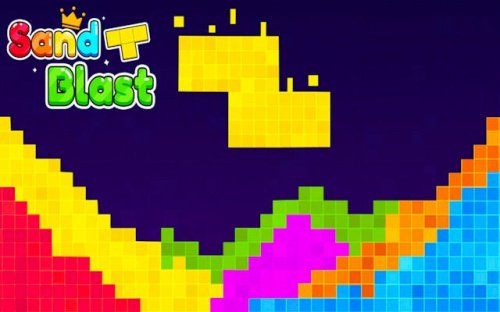 Sand Blast Puzzle Game