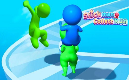 Stickman Collect Run: Parkour Adventure