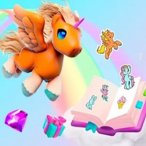 Unicorn Merge Gems Puzzle