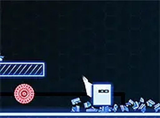 Neon Block Path Puzzle